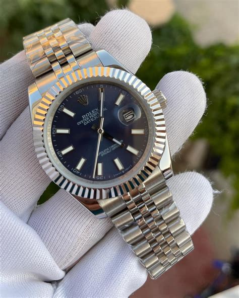 rolex datejust mavi|Rolex Datejust wrist watch.